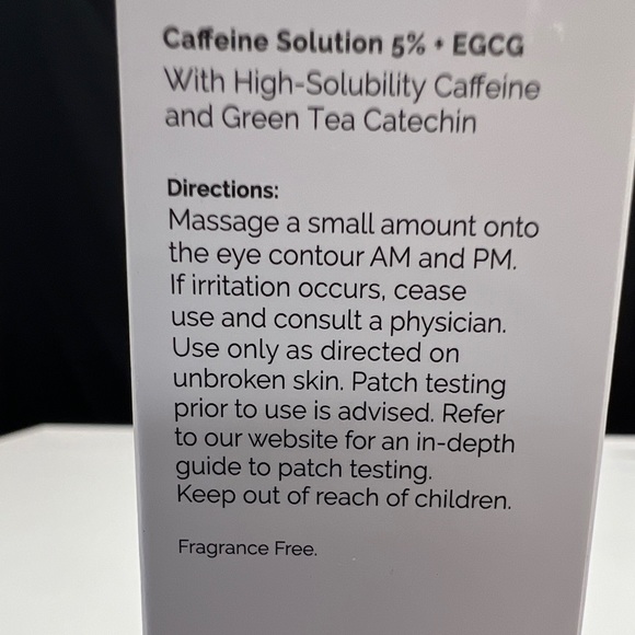 The Ordinary Caffeine Solution eye contour - Picture 6 of 10